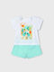 Kinder-Set mit Shorts Sommer 2Stück Pink