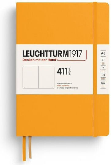 Leuchtturm1917 Notizbuch 205 Blätter A5 mit leeren Seiten Orange