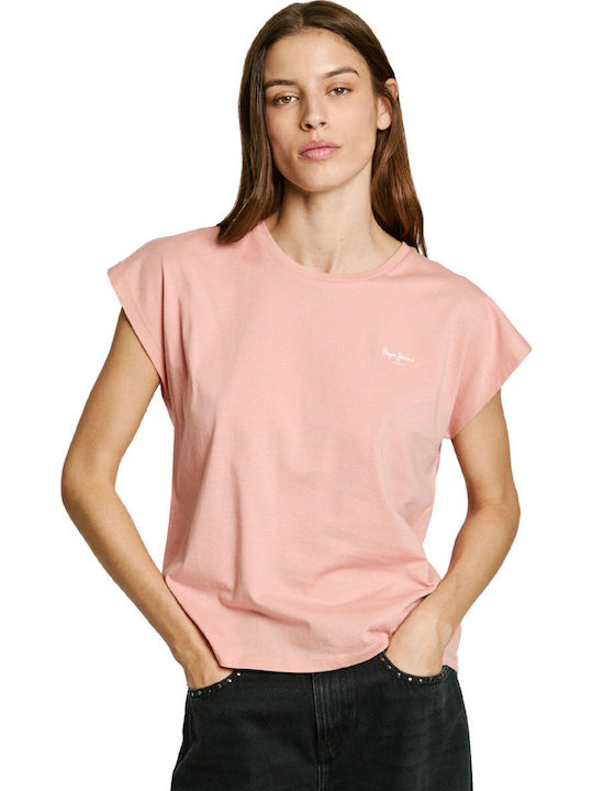 Pepe Jeans Blooma Women's T-shirt Washed Pink