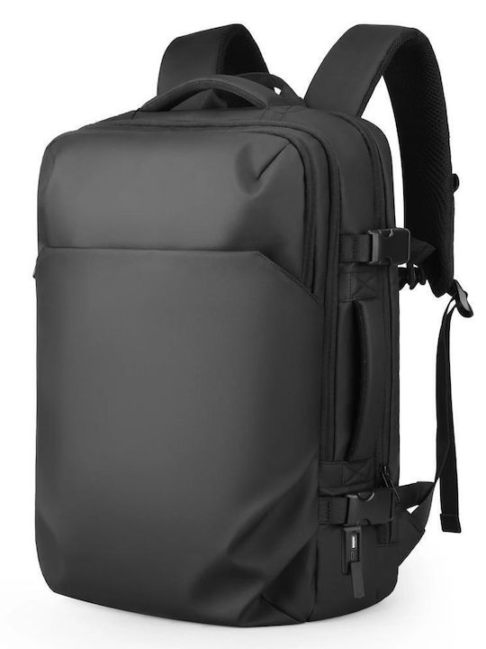Mark Ryden Водоустойчива Раница за Лаптоп 15.6" с USB порт в Черен цвят