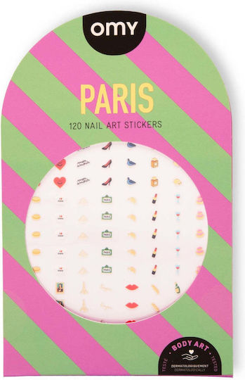Omy Nagelsticker-Set Paris