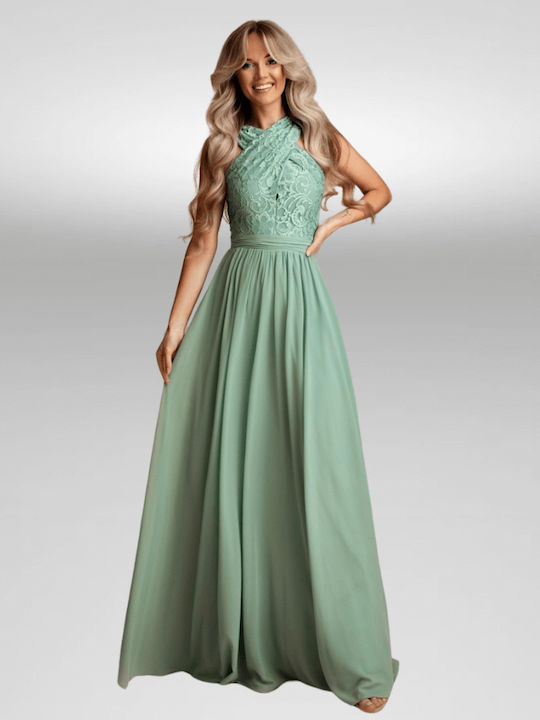 Sommer Maxi Abendkleid Pink
