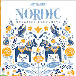 Anti-Stress-Malbuch Nordic
