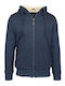 Sweatshirts für Herren Navyblau Jacke