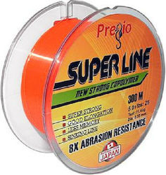 Πετονιά Pregio Super Line Orange 0.35mm 300m
