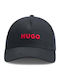 Schwarze Jockey-Kappe Hugo 50533410 002