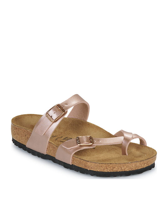 Birkenstock Mayari Bf Γυναικεία Σανδάλια Ροζ Χρ...