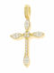 Senzio Belibasakis Damen Gold Kreuz 14K
