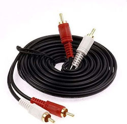 2x RCA-Stecker Kabel 3m