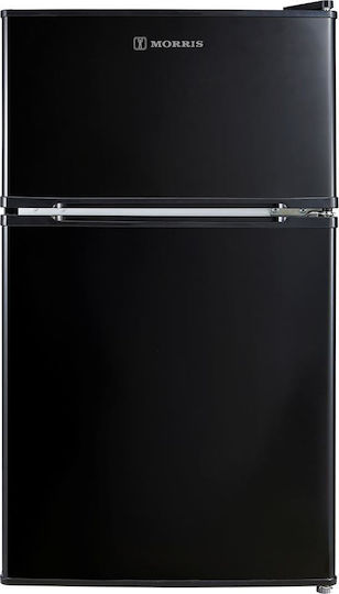 Morris Frigider cu două uși 87lt Î83.7xL47xA49.2cm. Negru B72088ETD