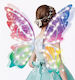 De carnaval Aripi Multicolor 1buc