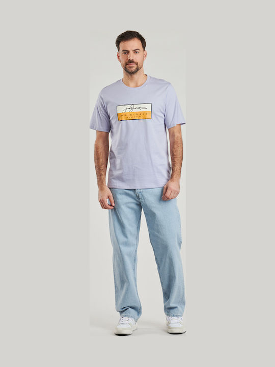 Men's Jeans Pants with Relaxed Fit Blue