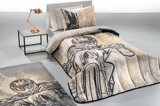 Guy Laroche Kinderdecken Einzeln MOTOCROSS Suede 160x220cm