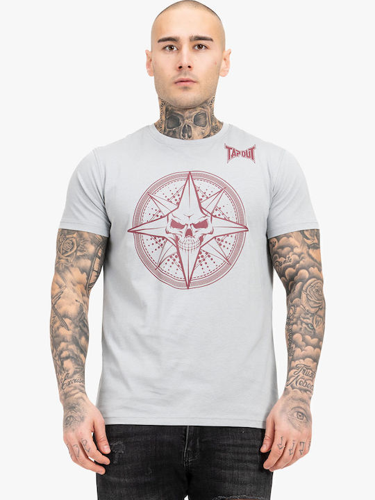 Тениска Grey/red