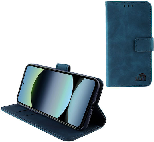Lime Buchen Sie Synthetisches Leder / Silikon / Leder Blau (Redmi Note 14 5G)