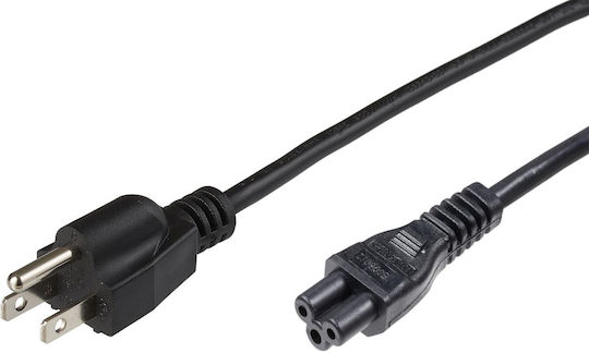 Microconnect захранващ кабел US Type B C5 Power US Type B C5 1.8m SVT 3*18AWG