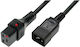 Digitus Power Cord C20 C19 2m Black Iec-pc1285