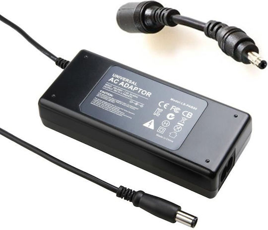 CoreParts Φορτιστής Laptop 65W 18.5V 3.5A για HP με Αποσπώμενο Καλώδιο Τροφοδοσίας και με σετ βυσμάτων