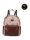 Damentasche Rucksack Braun