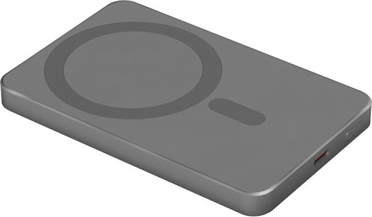 MagSafe Power Bank 5000mAh 18W cu Port USB-C Gri