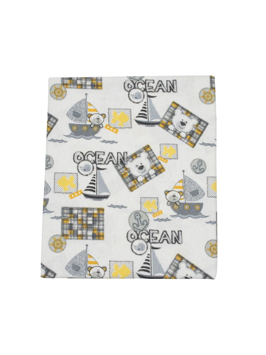 Kamtex Baby Wickeltuch Gray 80x90cm.