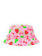 Boboli Kinderhut Jockey Stoff Rosa