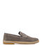 Suede Ανδρικά Loafers σε Γκρι Χρώμα