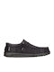 Wally Stretch Sox Ανδρικά Μοκασίνια σε Μαύρο Χρώμα