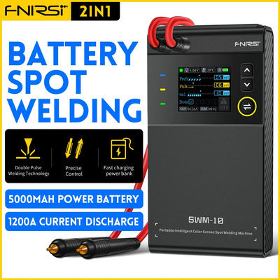 Fnirsi Battery Spot Welder Swm-10 Rechargeable Powerbank Function