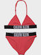 Calvin Klein Παιδικό Μαγιό Μπικίνι Light Red