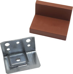 Tema Plastic Corner Shelf Brown