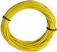 Insulated Copper Wire 10m 1 X 0.14 Mm Yellow