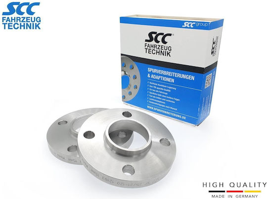 SCC Car Wheel Adapters 15mm (4x108) for Citroen C5 Corvette C5 2pcs