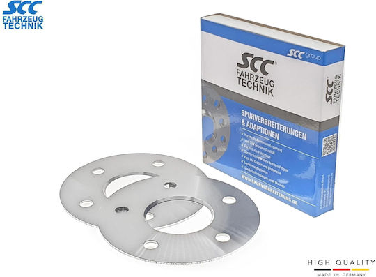 SCC Car Wheel Adapters 5mm (5x110) for Opel Astra 2pcs