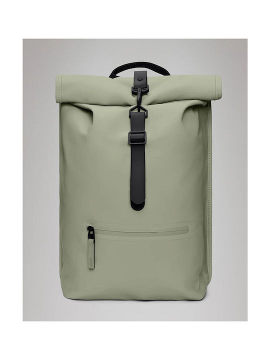 Rains Rolltop Rucksack Green