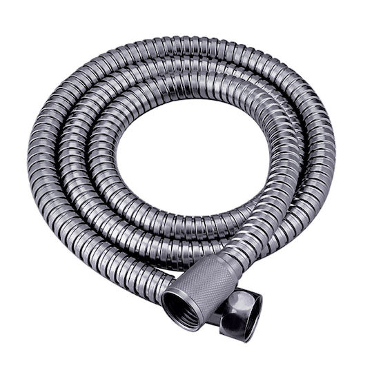 Bidet Hose Brushed Nickel 1.00m 027668