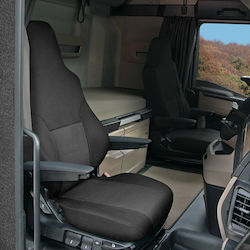 Tailor-made Truck Seat Cover Man Tgx Ii Passenger Seat From 2020 Onwards 1 Piece Black Grey