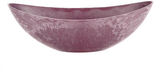 Atmosphera Oval Decorative Platter Purple 39x12x13cm