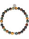 Liska Men's Bracelet with design Eye made of Steel