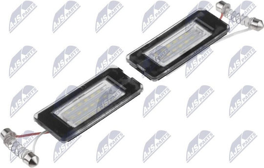 NTY License Plate Lights Led for Mini Cooper 2006-2015