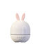 Drehend Kinderprojektorlampe mit Musterprojektion Transparent 11x11x15εκ.
