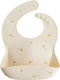 Mushie Waterproof Bib Silicone with Pocket Kites