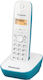 Panasonic KX-TG1611SPC Ασύρματο Τηλέφωνο Λευκό-Μπλέ