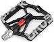 Rockbros Pedale de bicicletă Platforma Negre