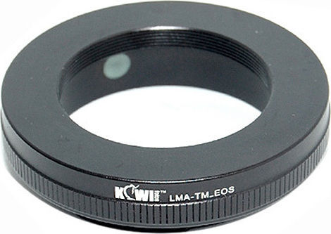 Adaptor Obiectiv Kiwi T-mount pentru Obiectiv pe Corp Cameră Canon Eos