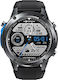 Zeblaze Stratos 2 Ultra Stainless Steel 52mm Αδιάβροχο Smartwatch με Παλμογράφο (Μαύρο)