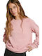 Lindy Γυναικεία Ζακέτα Φούτερ Pink