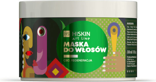 HiSkin Art Line Haarmaske für Reparatur mit Cannabis 300ml
