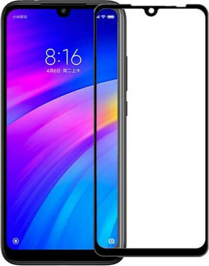 Full Face Tempered Glass Μαύρο (Redmi 8)