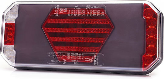 WAS Комплект фарове за ремарке LED с винтове 10 / 24V 1бр